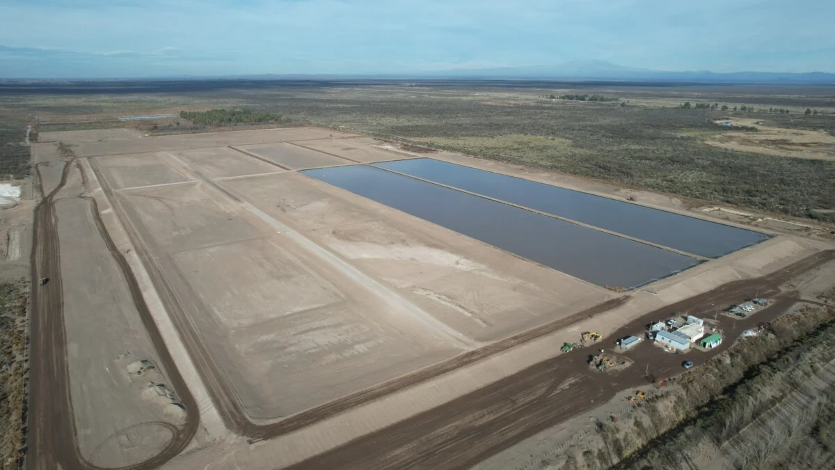 Planta depuradora en General Alvear