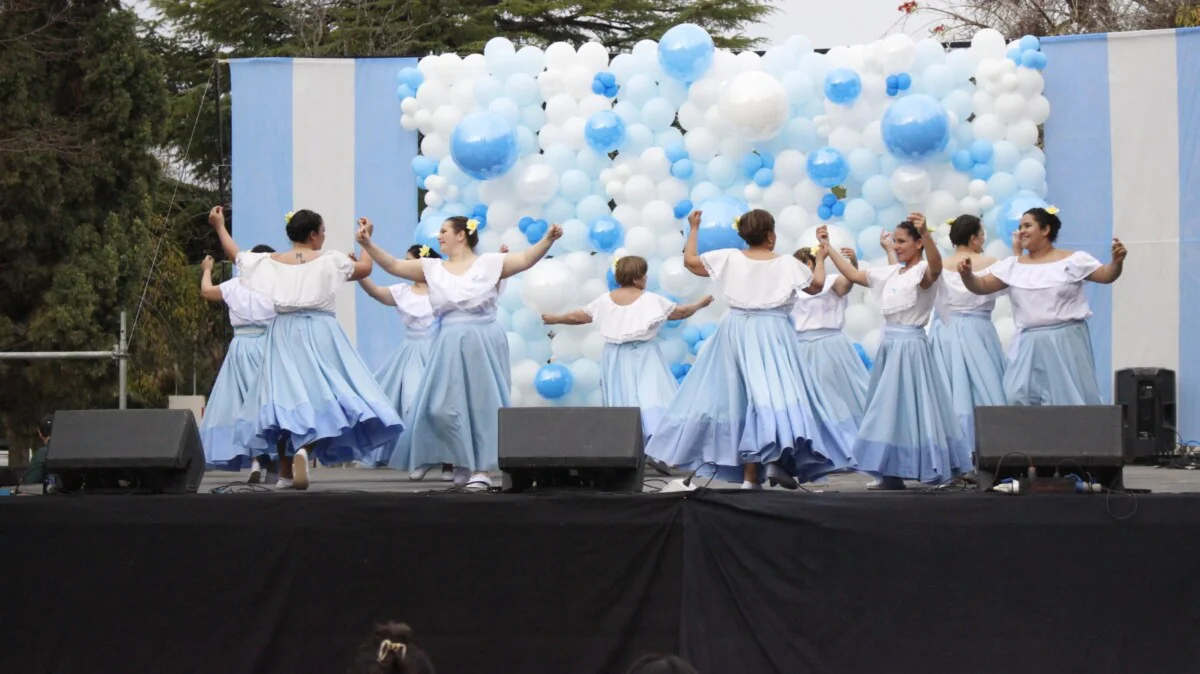 Día de la bandera en Alvear