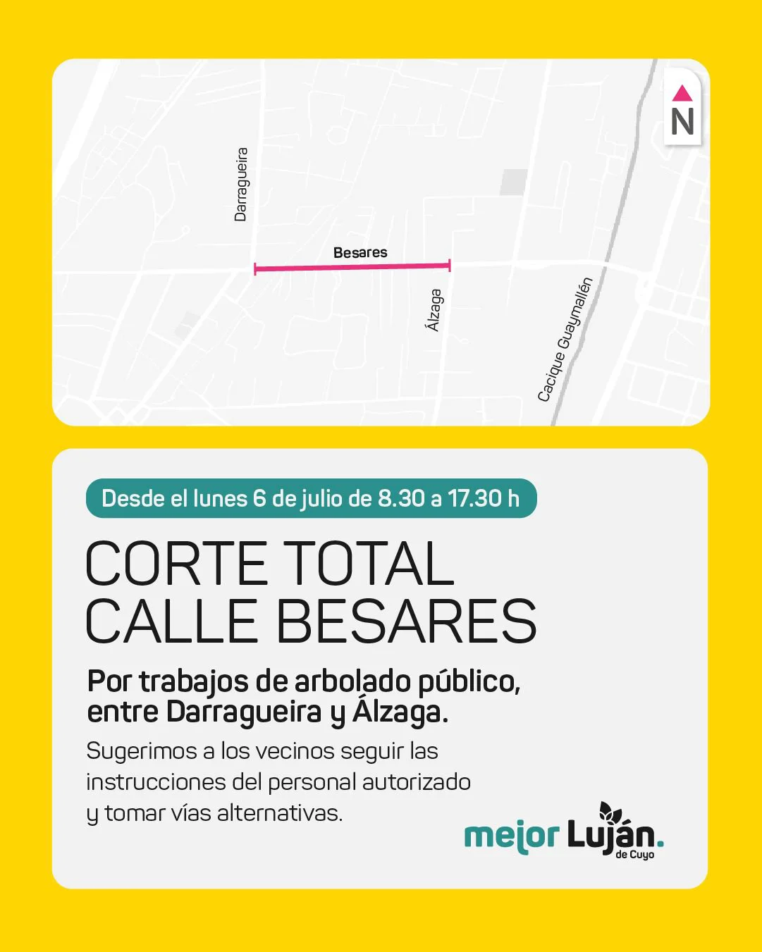 Corte-total-en-calle-Besares-por-trabajos-de-arbolado-publico