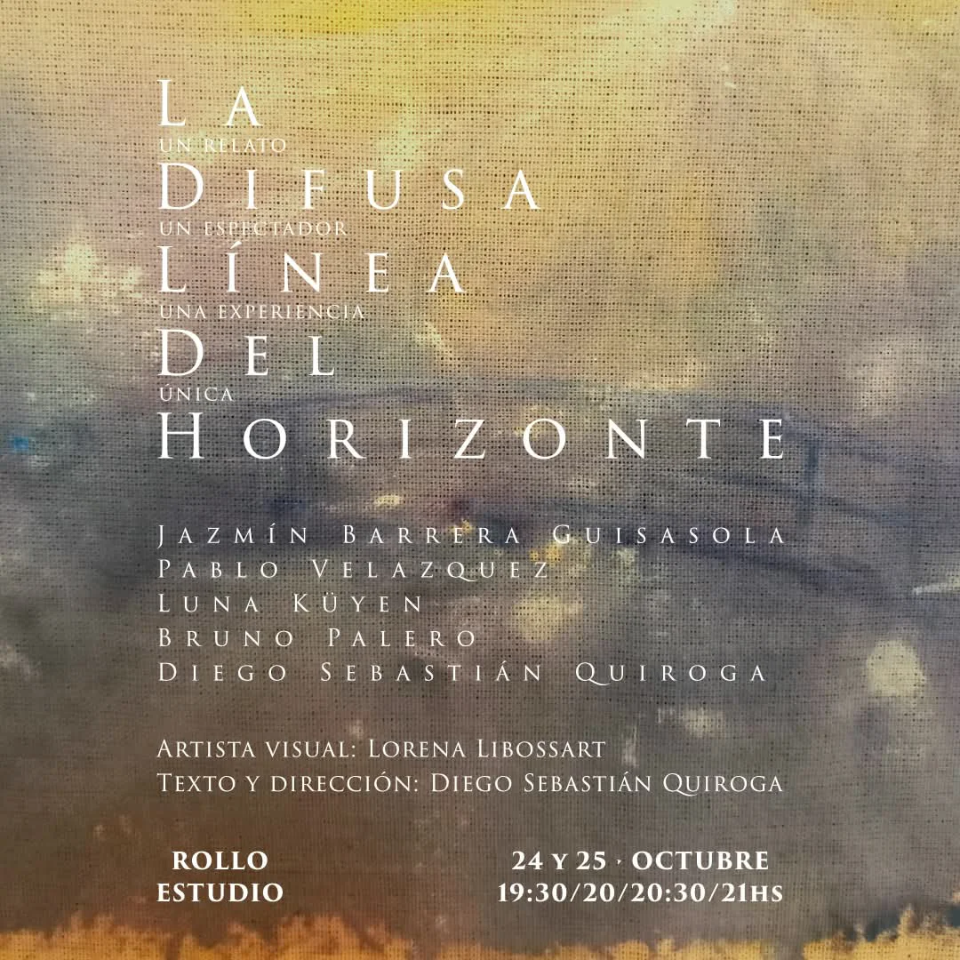 FLYER _ La difusa línea del horizonte