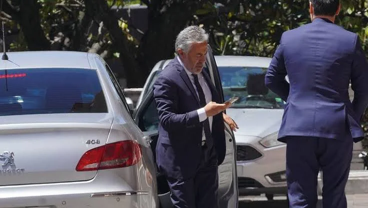 Cornejo en casa rosada.