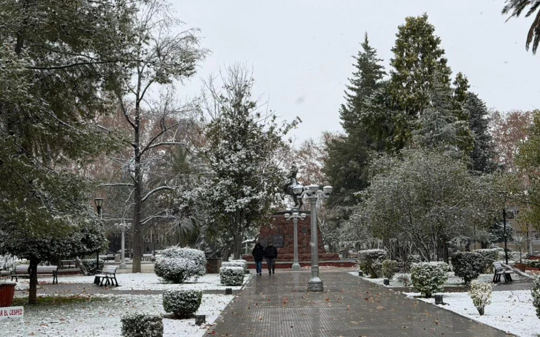 Nieve en San Rafael