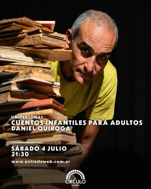 Flyer cuentos infantiles para adultos t el circulo