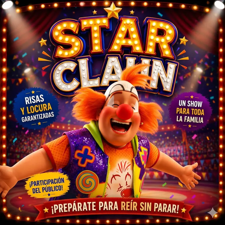STAR CLAUN CUADRADA