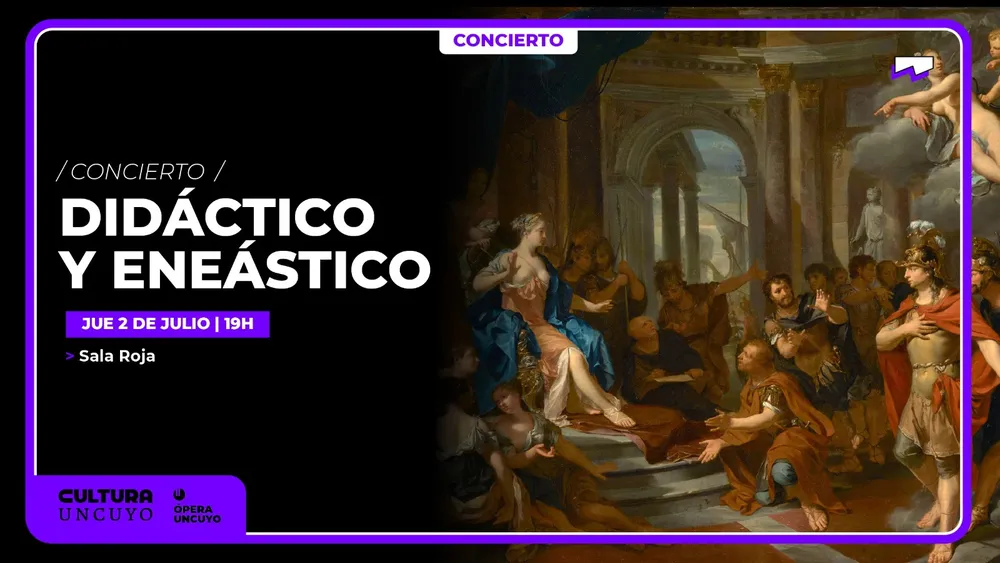 Flyer Concierto Didáctico y Eneástico